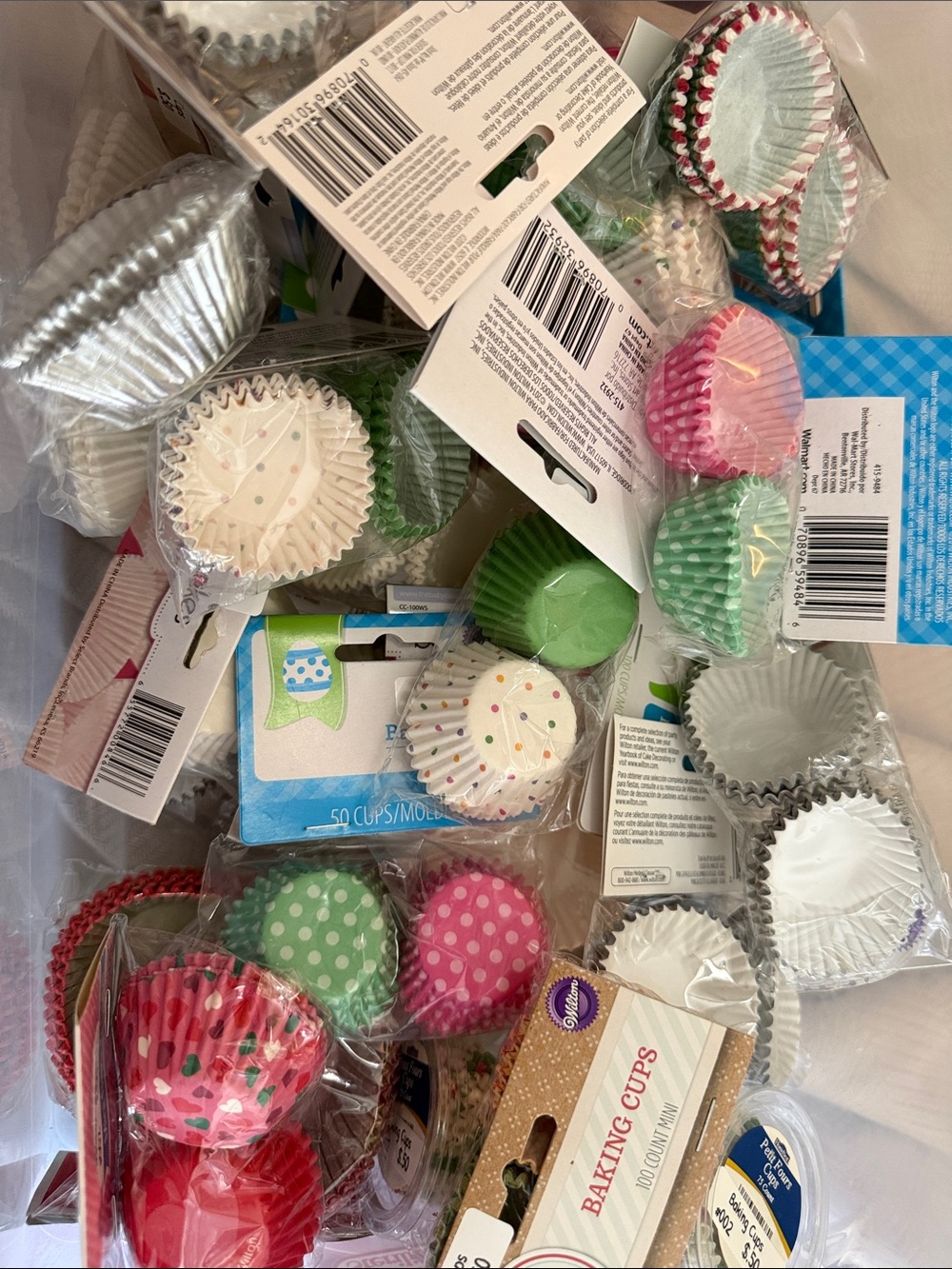 Assorted Mini Cupcake Liners
